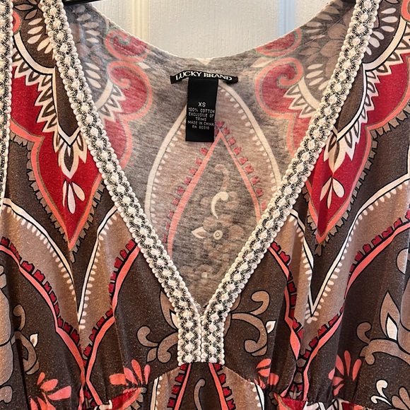 Lucky Brand XS Cotton Dress - Picture 4 of 9